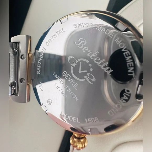 GV2 by Gevril Beretta Diamond women's Watch 1508 - Picture 5 of 8